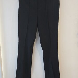 SPANX Black Waistband Trousers With Front Seams